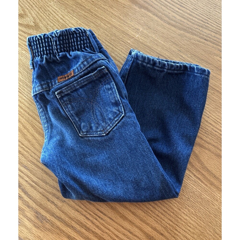 Vintage Wrangler Jeans Boys Size 4 Youth 80s